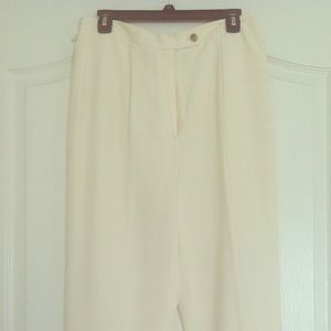 Liz Claiborne silk slacks, 12